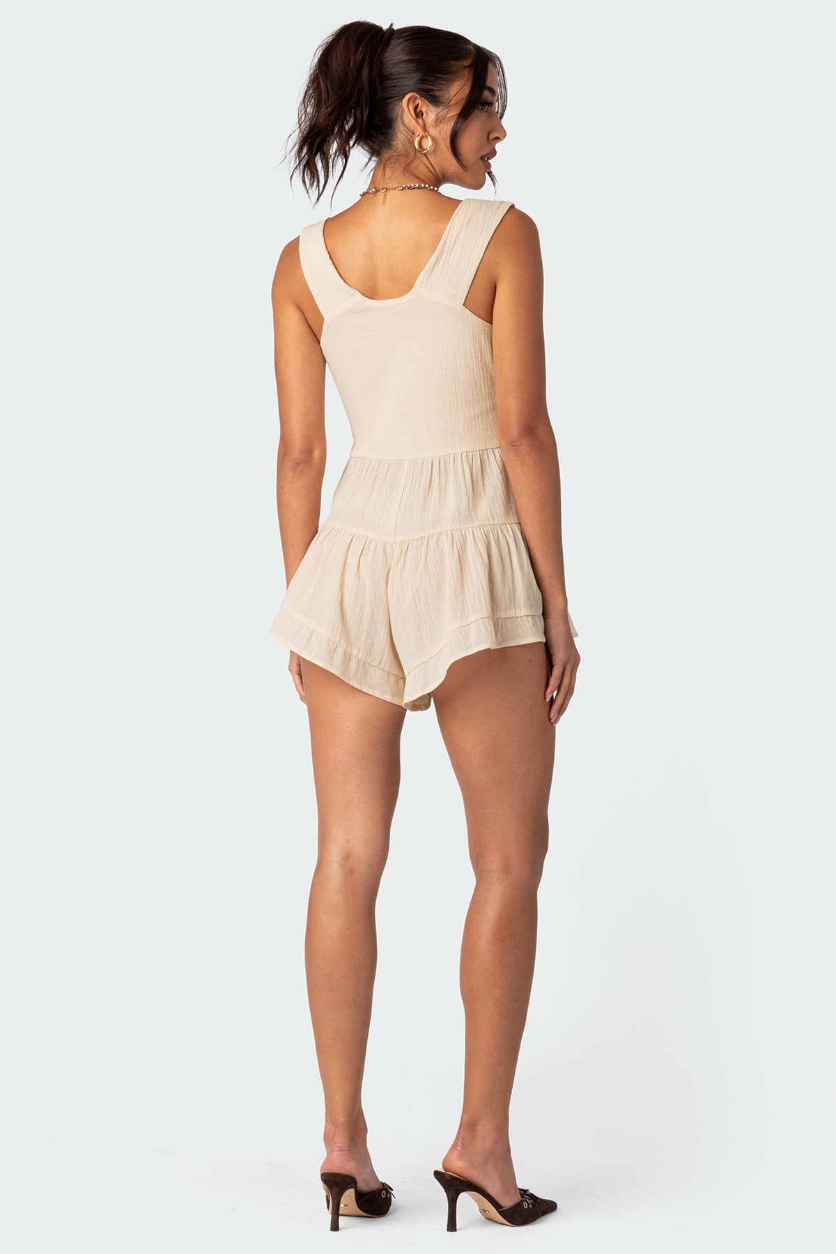 Veronica Textured Romper - Image 4