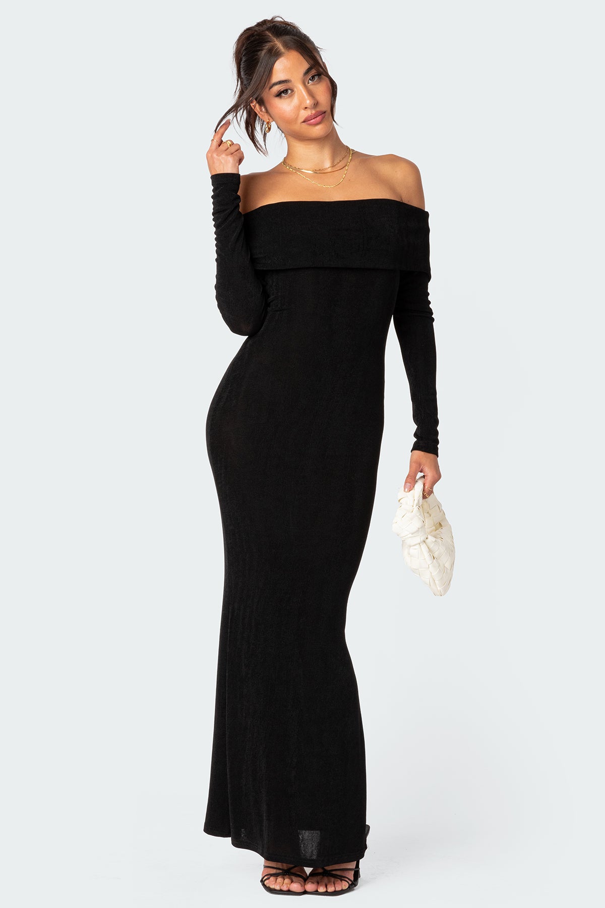 Susan Fold Over Maxi Dress - Image 5