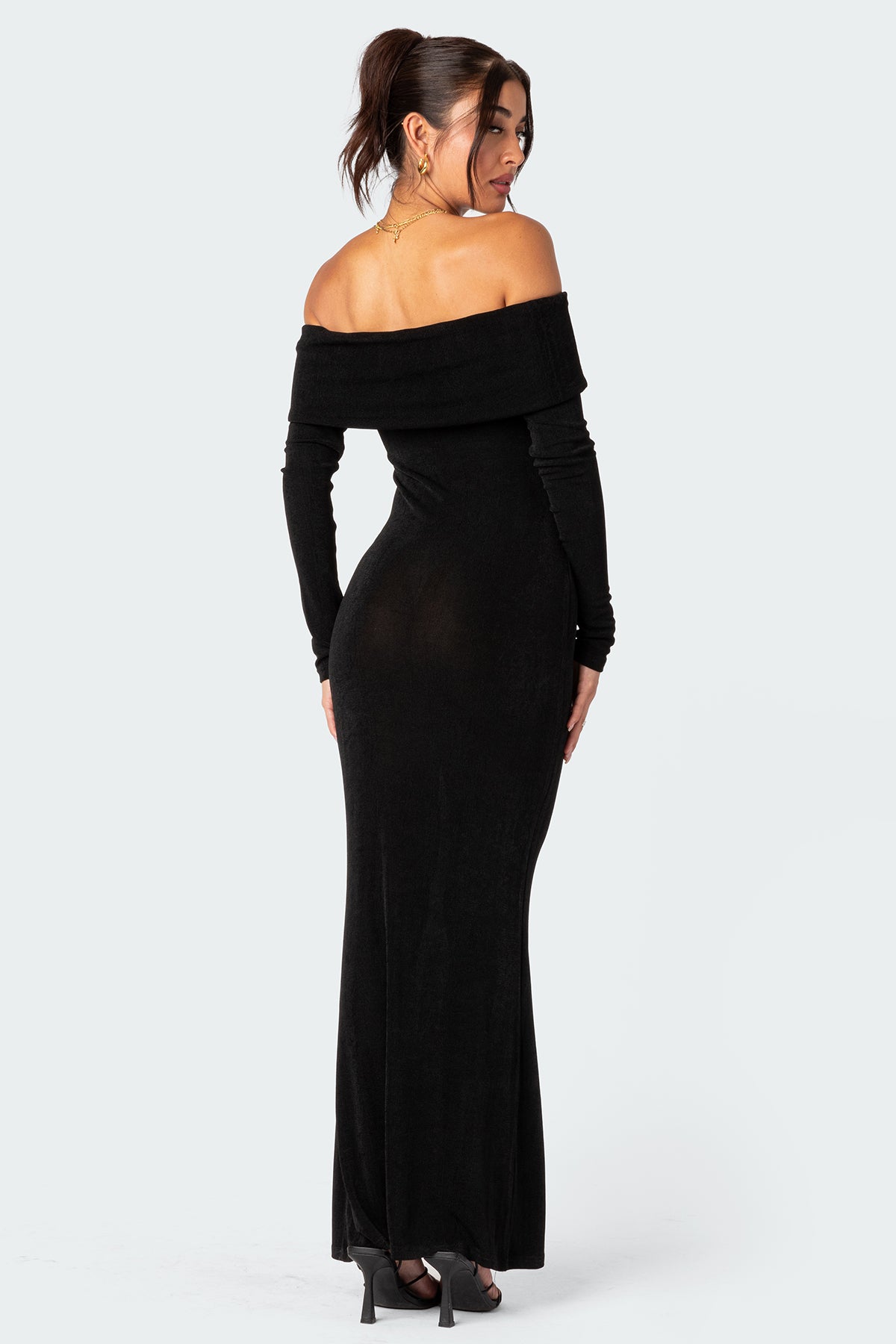 Susan Fold Over Maxi Dress - Image 4