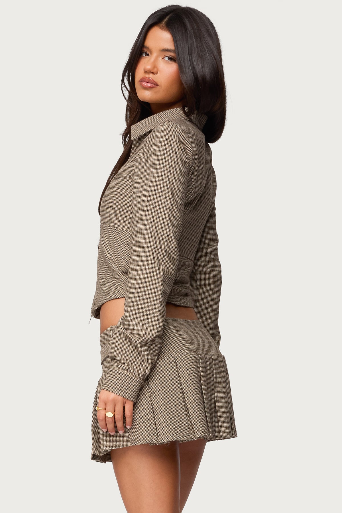Lockette Plaid Jacket - Image 4