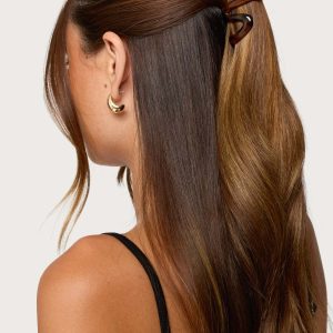 Tortoise Abstract Claw Clip