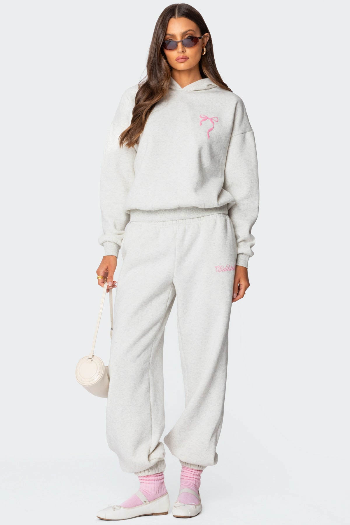 Sasha Bow Detail Hoodie - Image 2