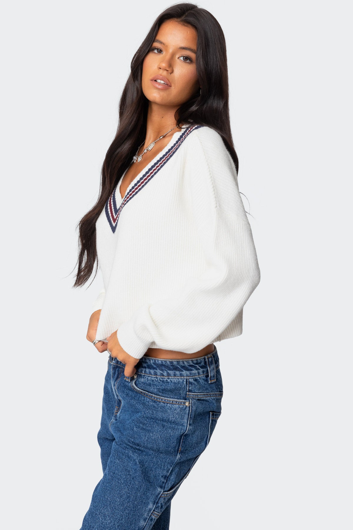 Lauryl V Neck Sweater - Image 3