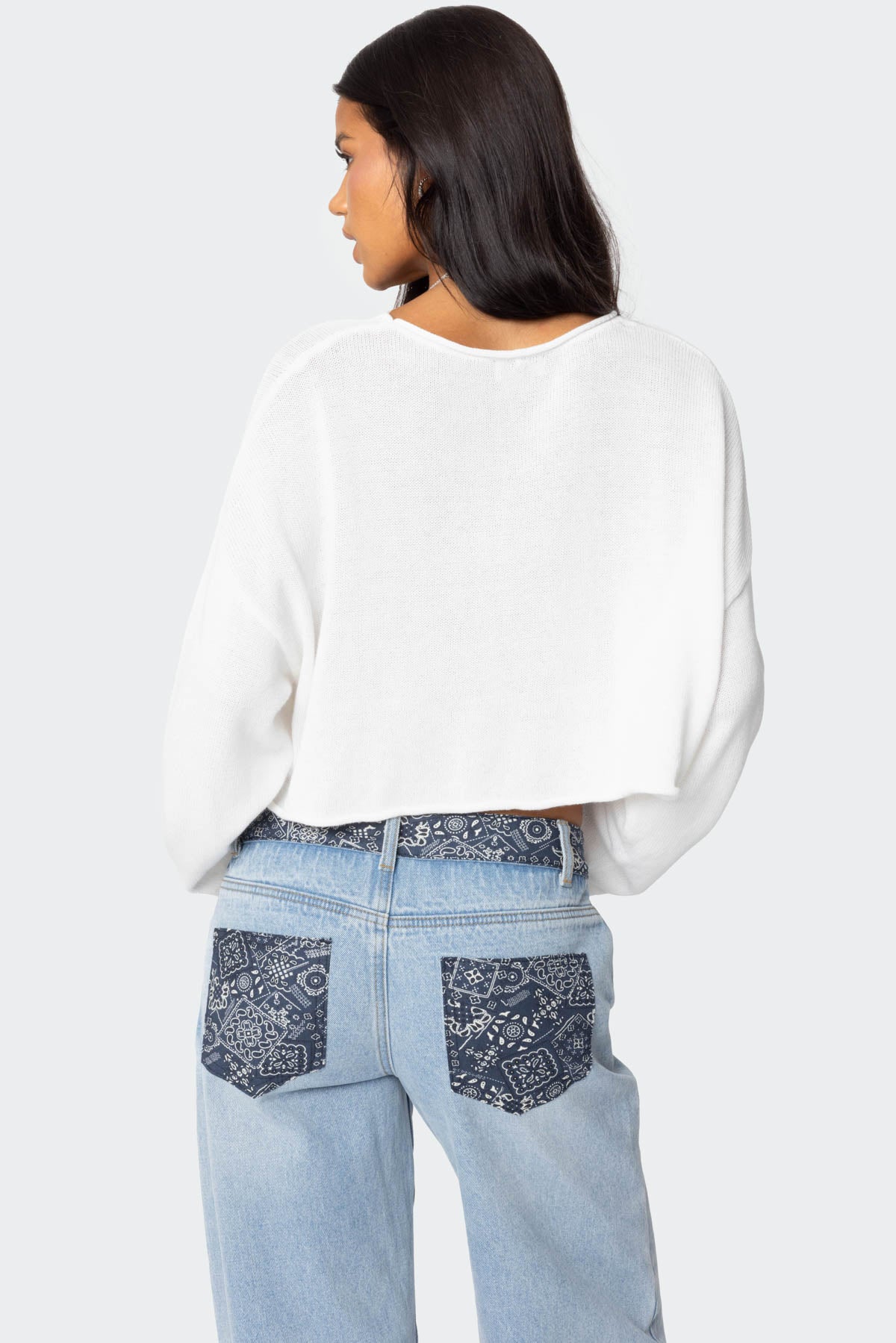 Shyrah Oversized Knit Top - Image 5