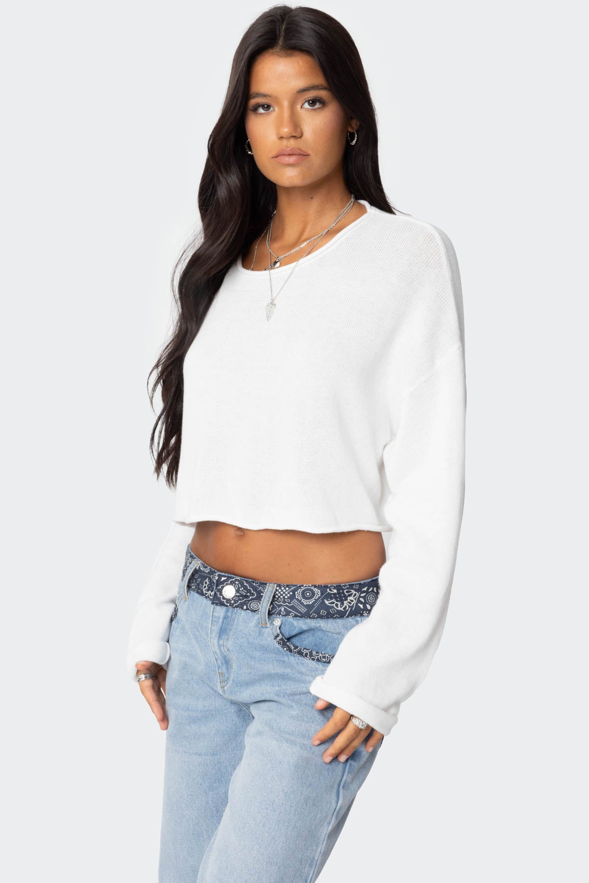 Shyrah Oversized Knit Top - Image 3
