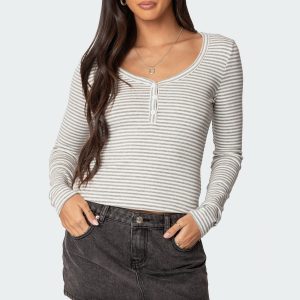 Jocelyn Striped Top