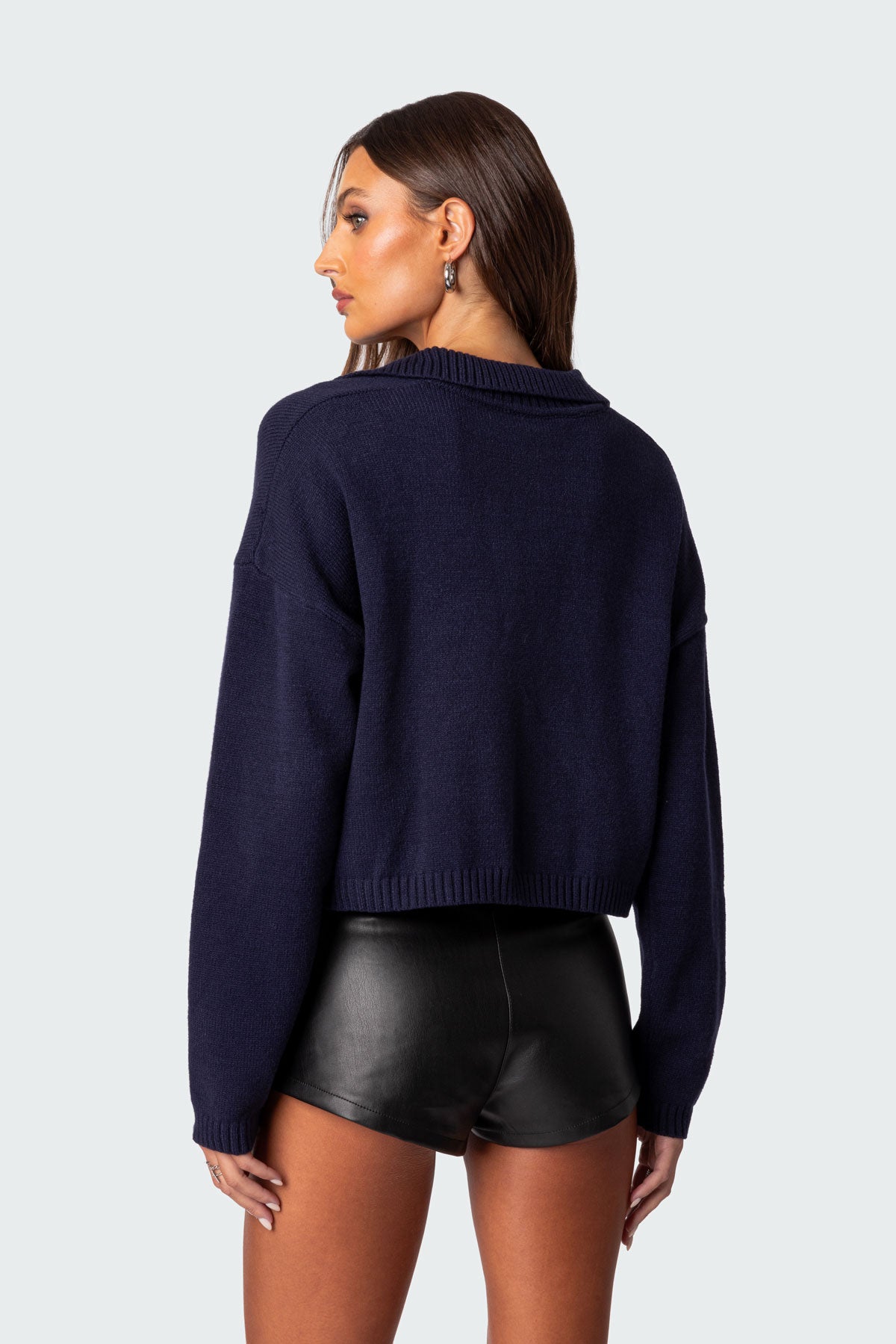 Marcie Oversize Cropped Sweater - Image 4