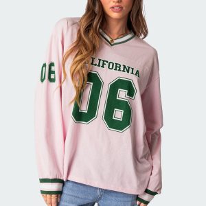 Cali Oversized Baseball T Shirt