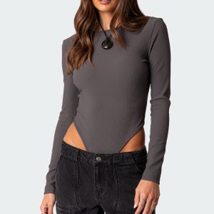 Dance Academy Open Back Bodysuit