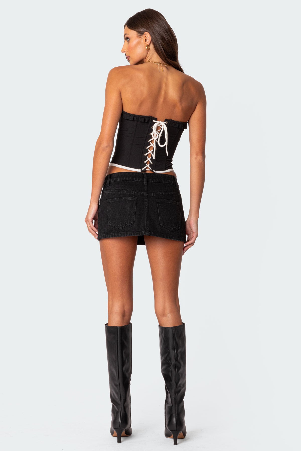 Abbey Tie Front Corset - Image 5