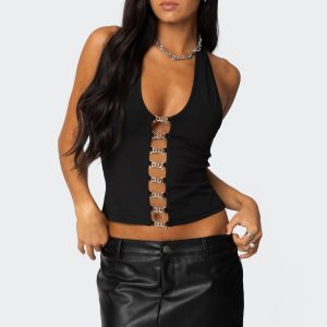 Chain Reaction Cut Out Top
