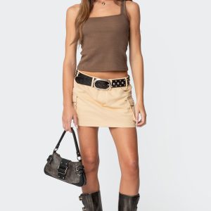 Katya Low-Rise Cargo Skirt