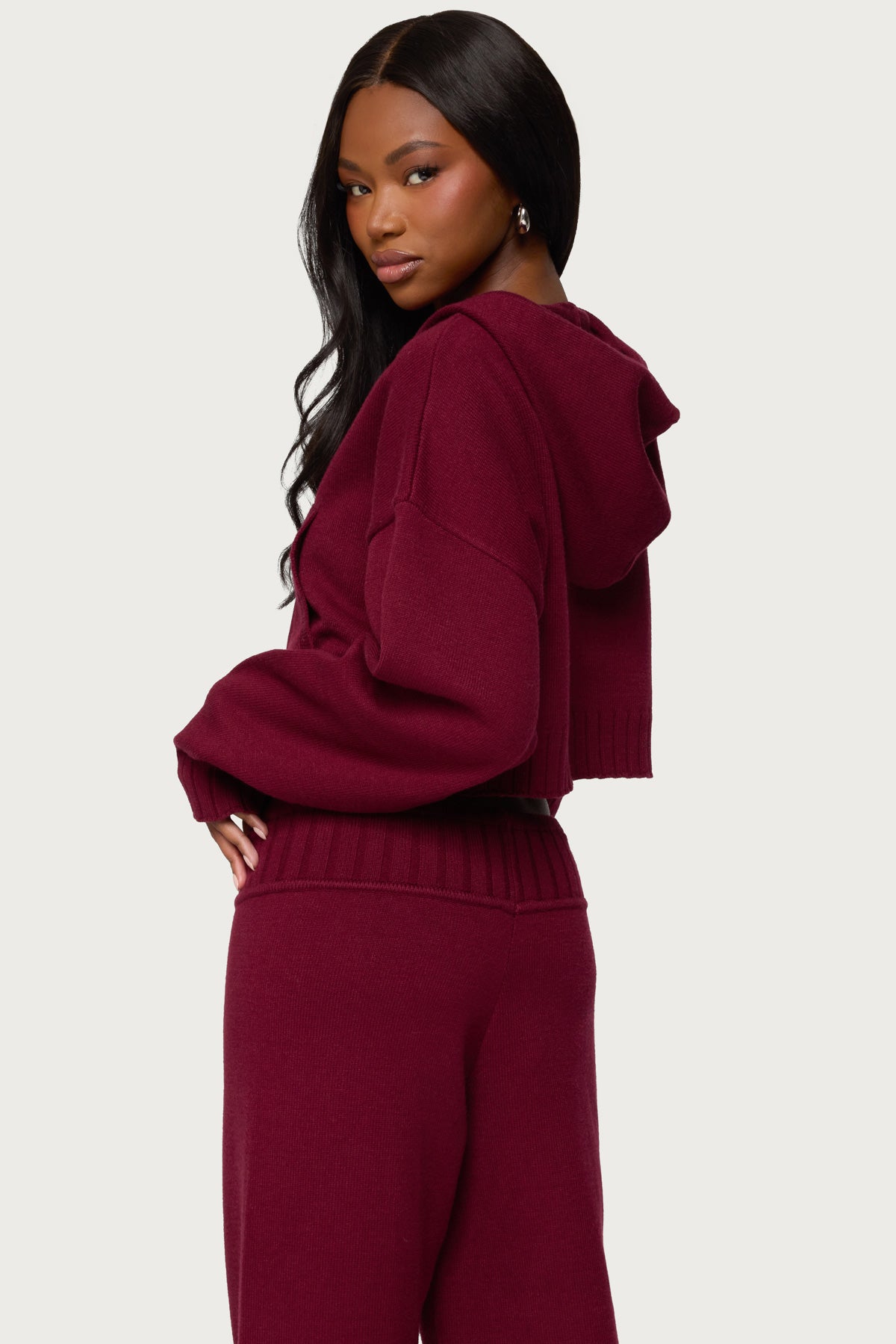 Russell Knit Hooded Cardigan - Image 5