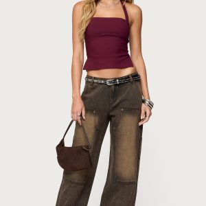 Ayla Low Rise Carpenter Jeans