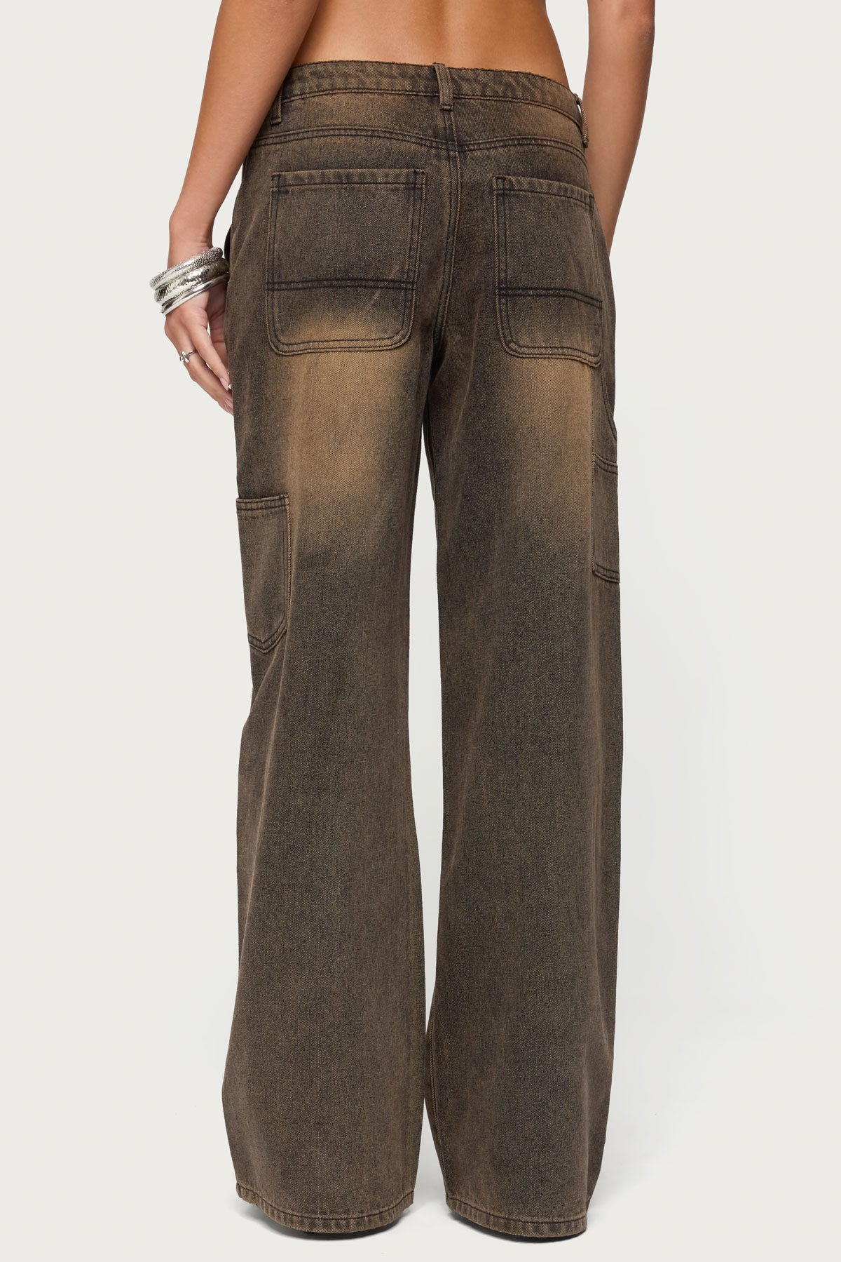 Ayla Low Rise Carpenter Jeans - Image 5