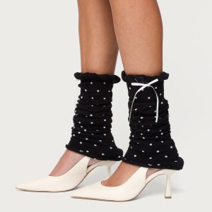 Polka Dot Leg Warmers