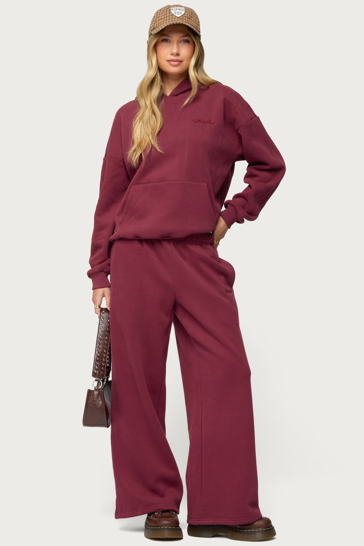 Basic Girl Wide Leg Edikted Sweatpants