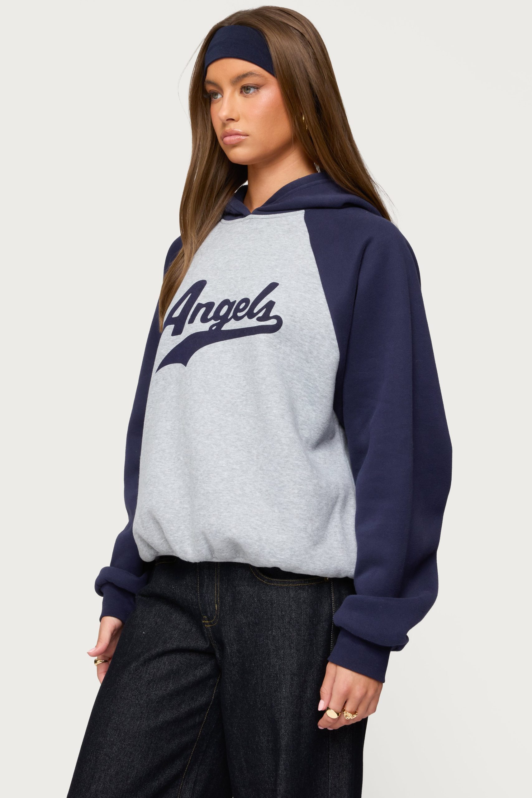 Angels Raglan Oversized Hoodie - Image 3
