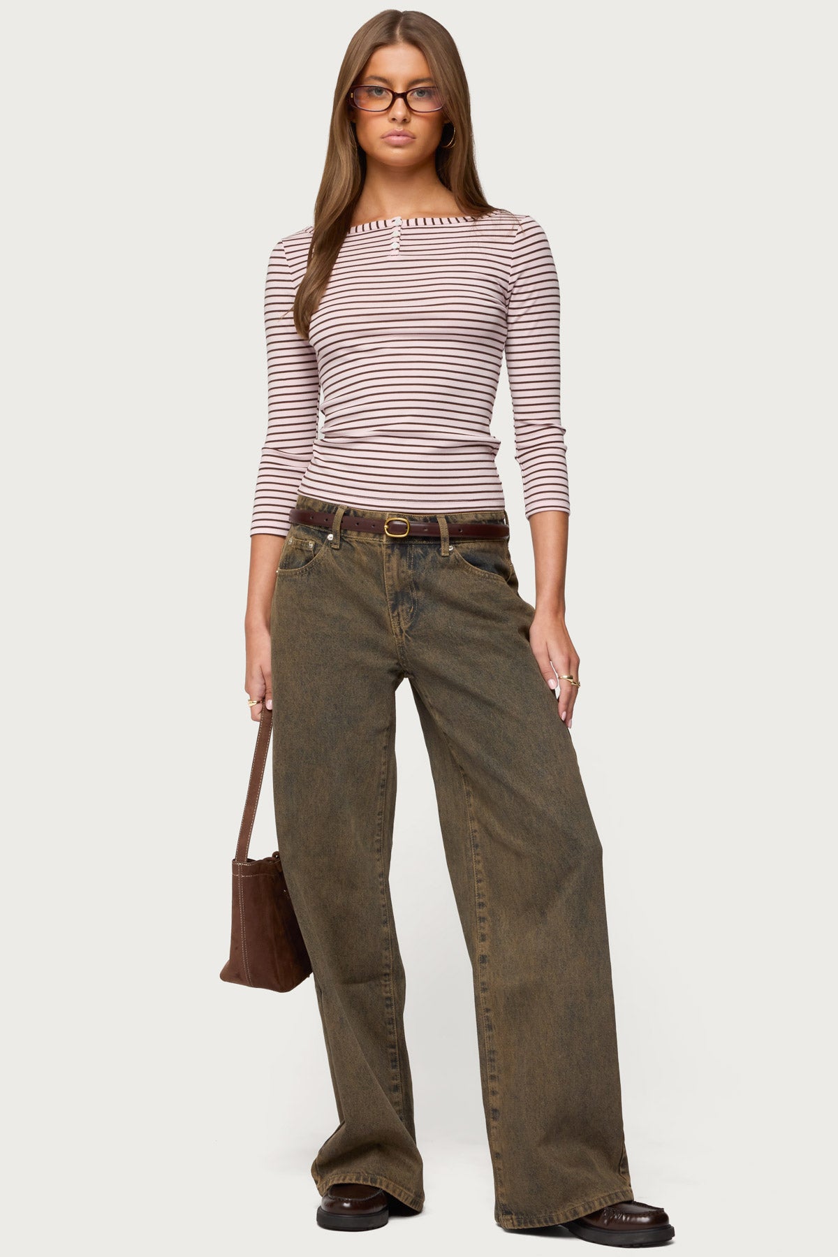 Avigyle Striped Boat Neck Top - Image 2