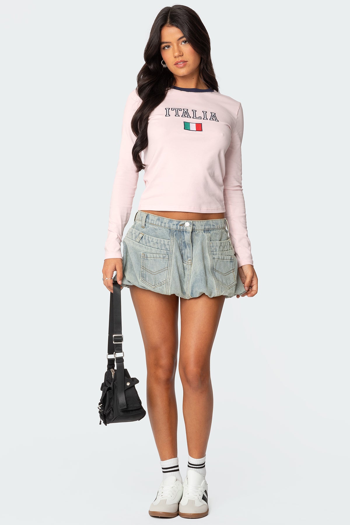 Italy Long Sleeve T Shirt - Image 2