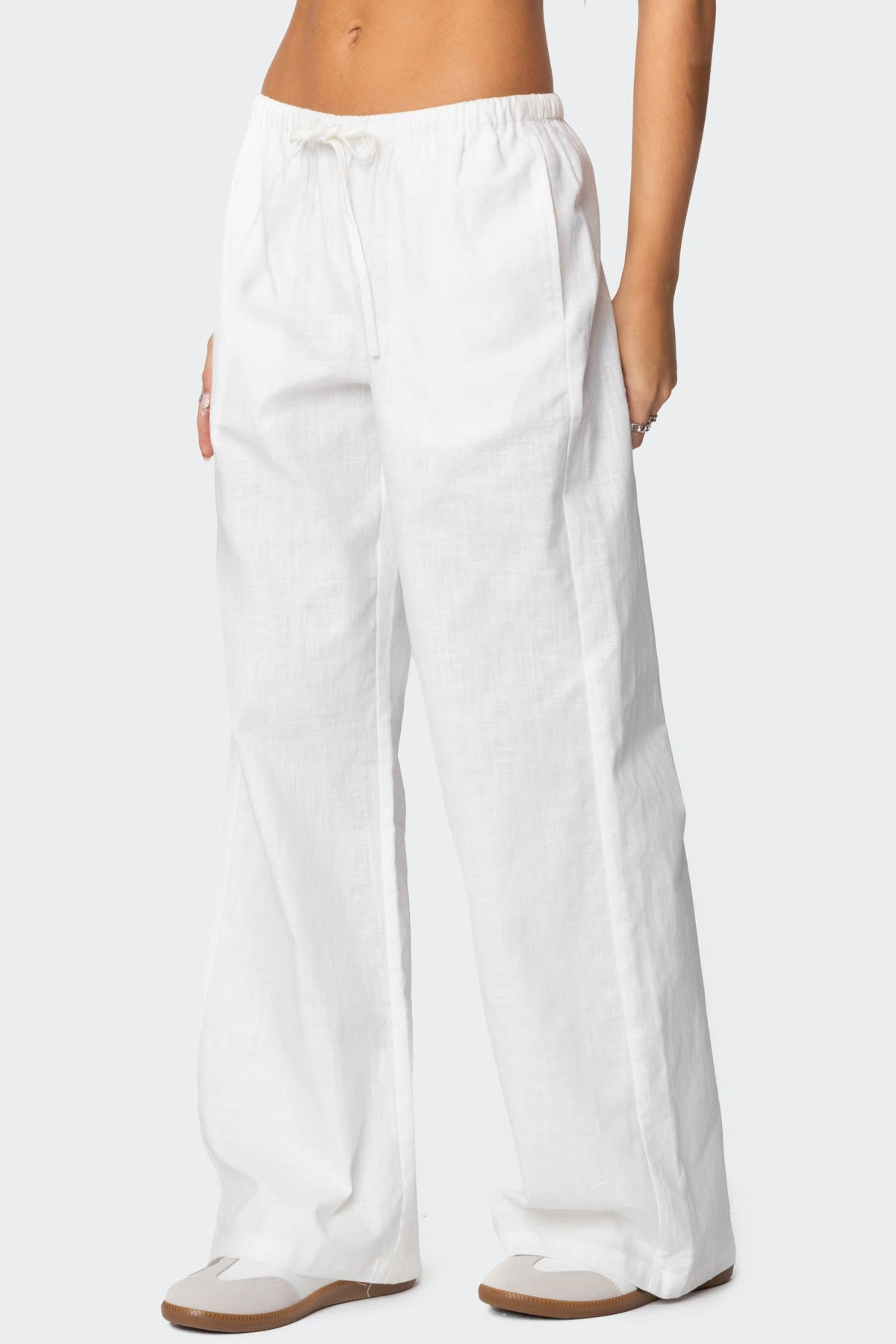 Alexa Linen Blend Pants - Image 3