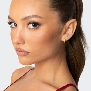 Stardust Mini Hoop Earrings