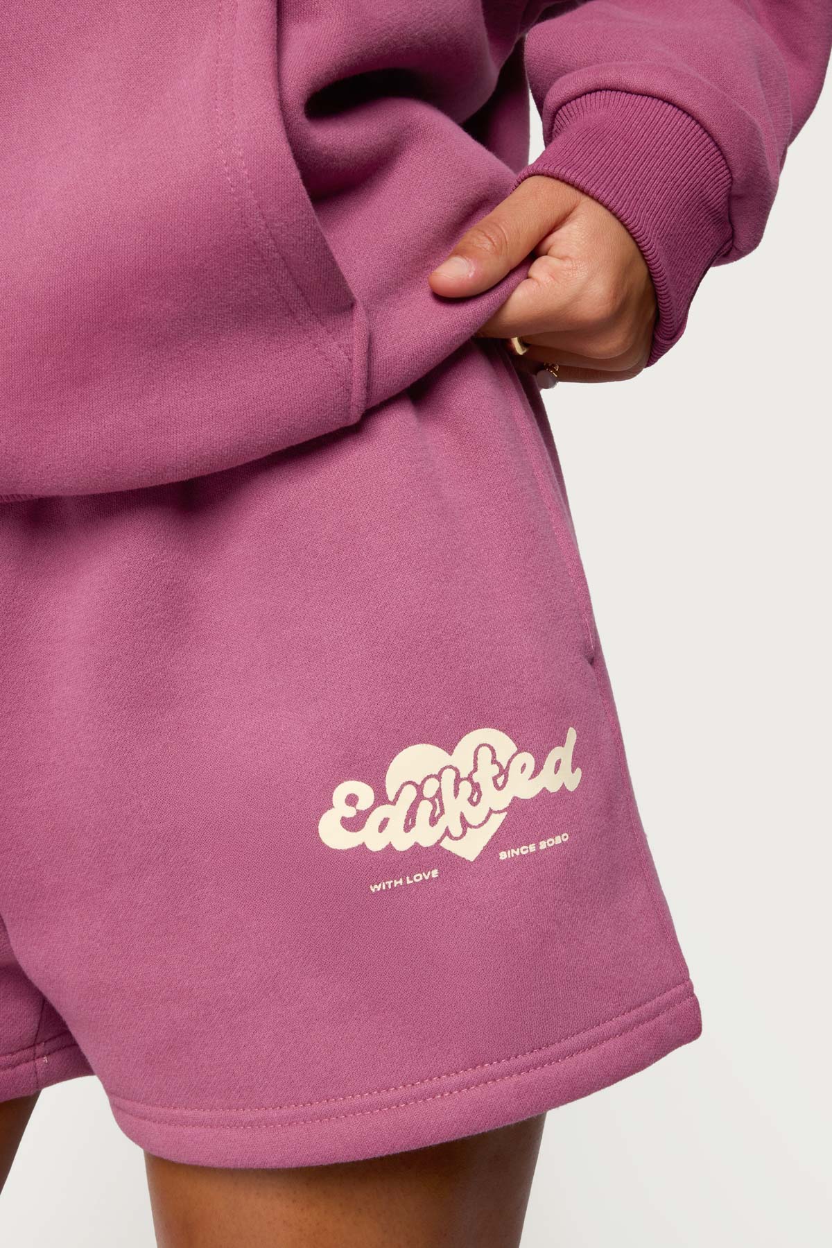 We're Edikted Sweat Shorts - Image 2