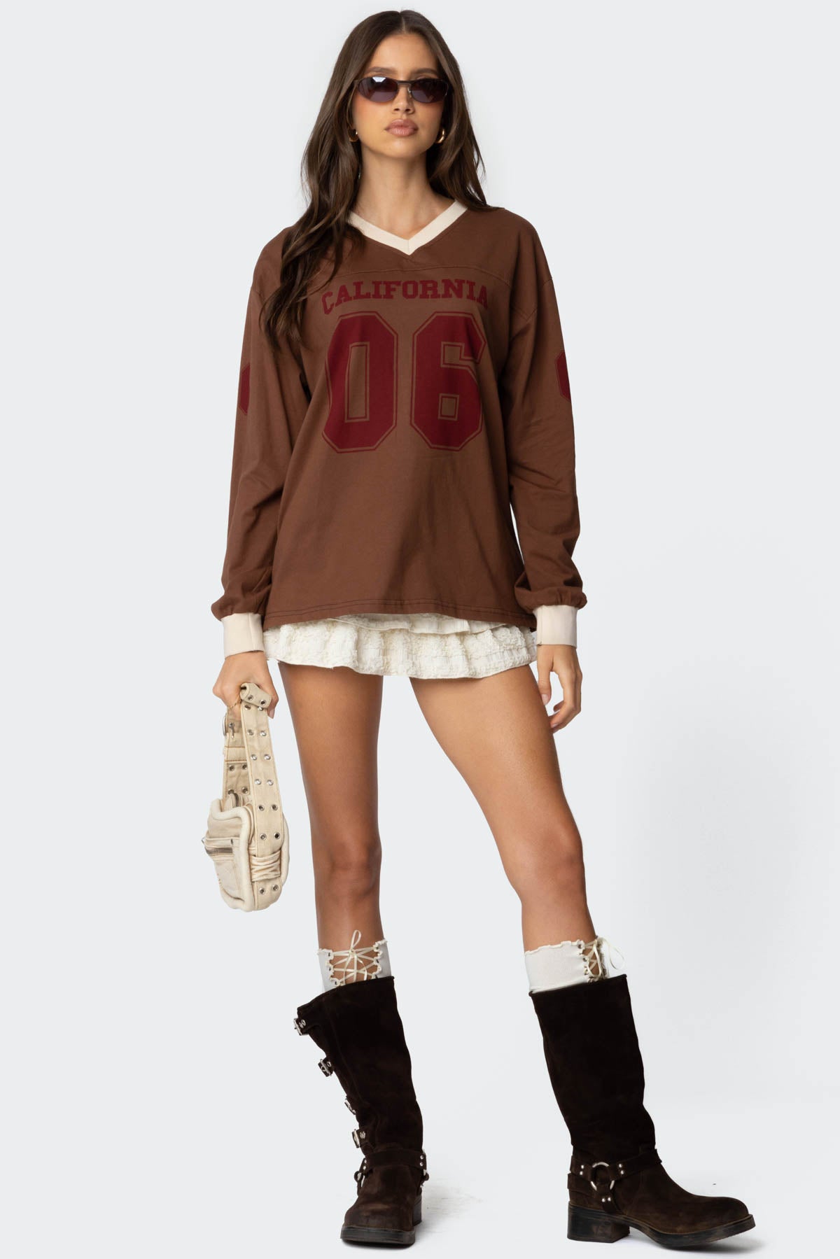 06 Oversized Long Sleeve T Shirt - Image 2