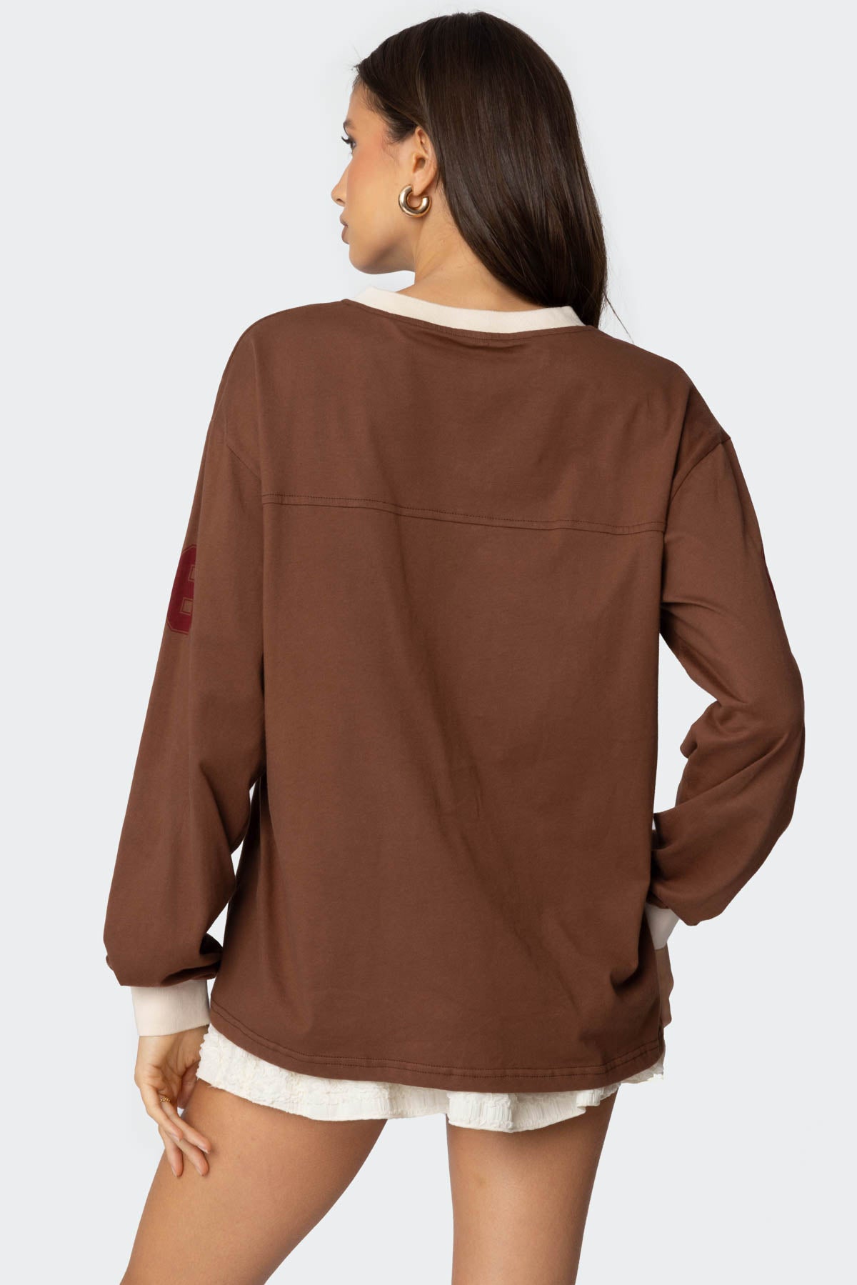 06 Oversized Long Sleeve T Shirt - Image 5