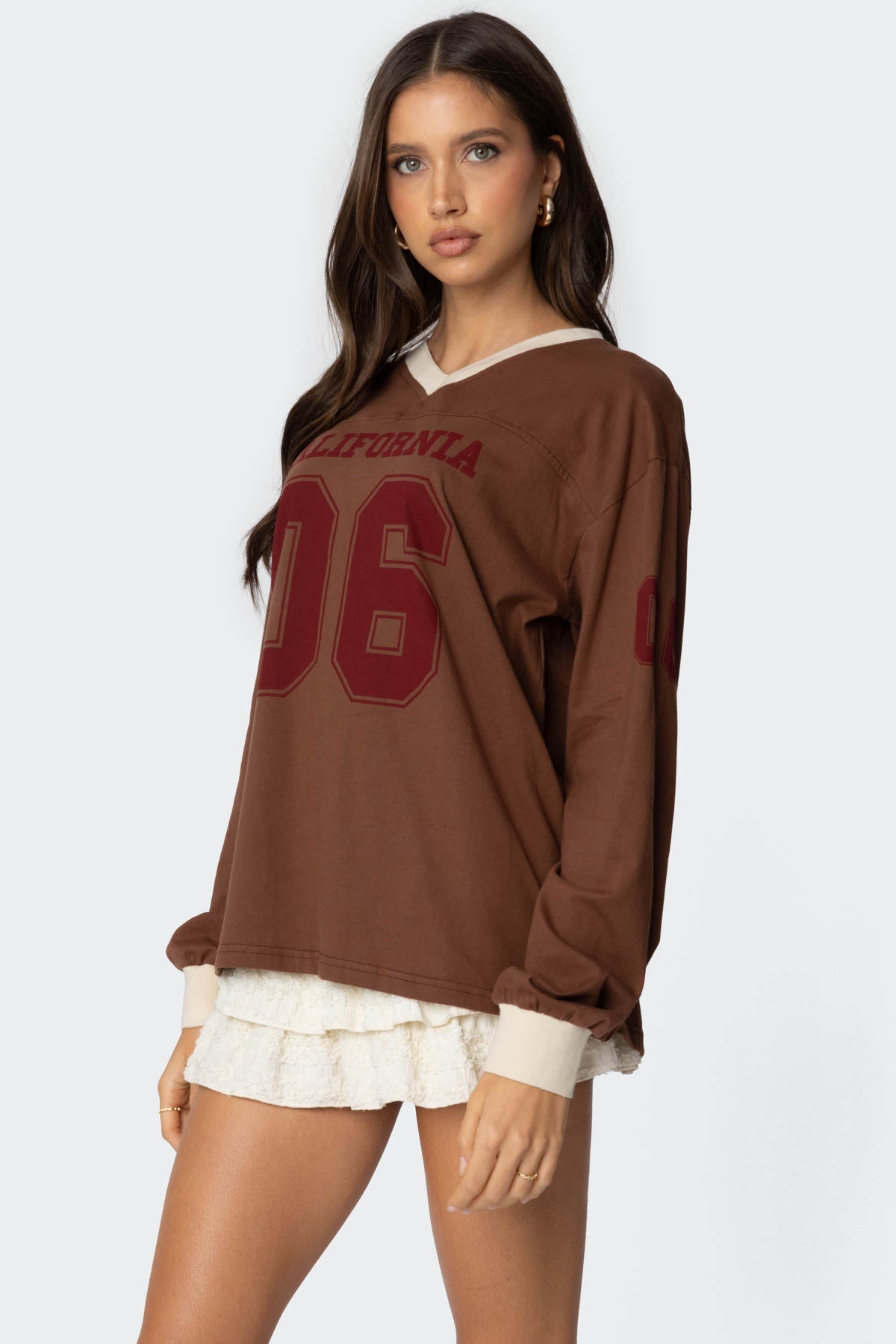06 Oversized Long Sleeve T Shirt - Image 3