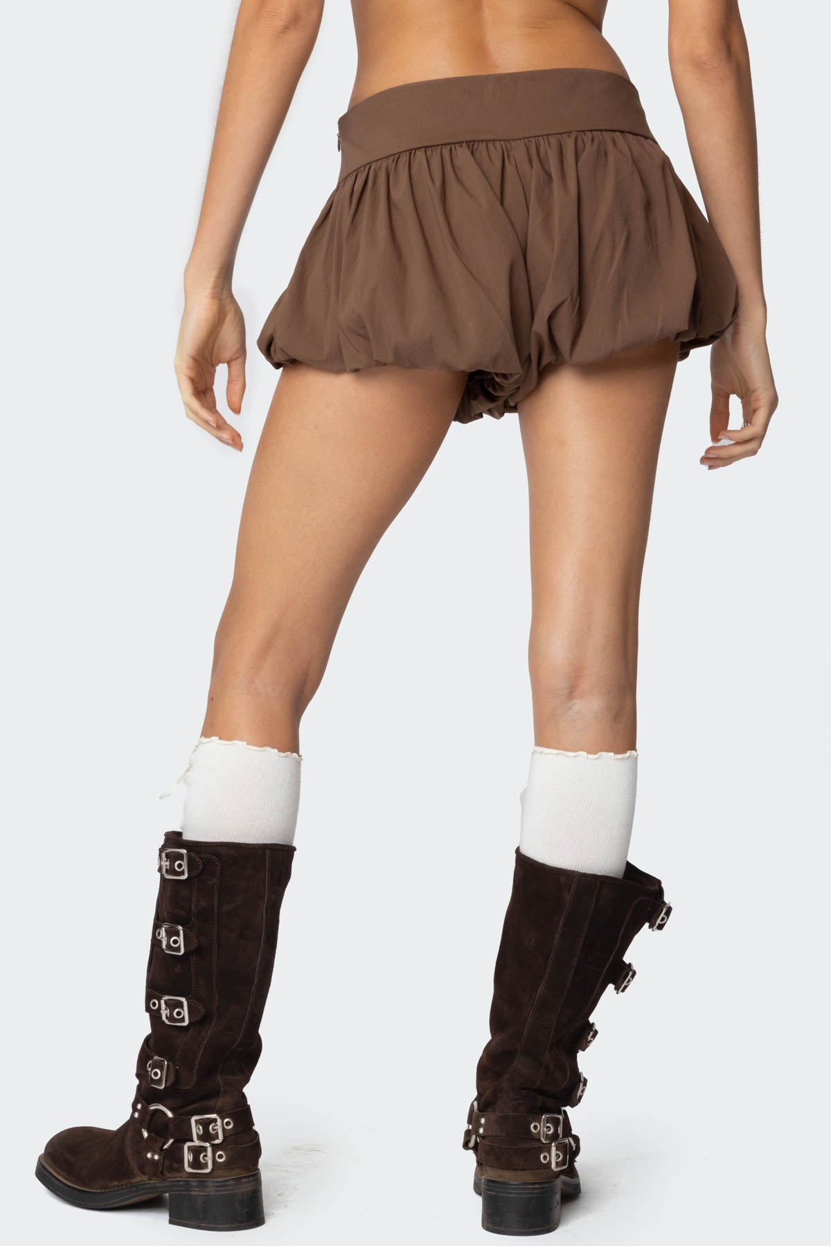 Adrianna Bubble Micro Shorts - Image 5
