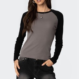 Tommi Raglan Long Sleeve T Shirt