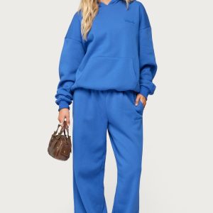 Basic Girl Wide Leg Edikted Sweatpants