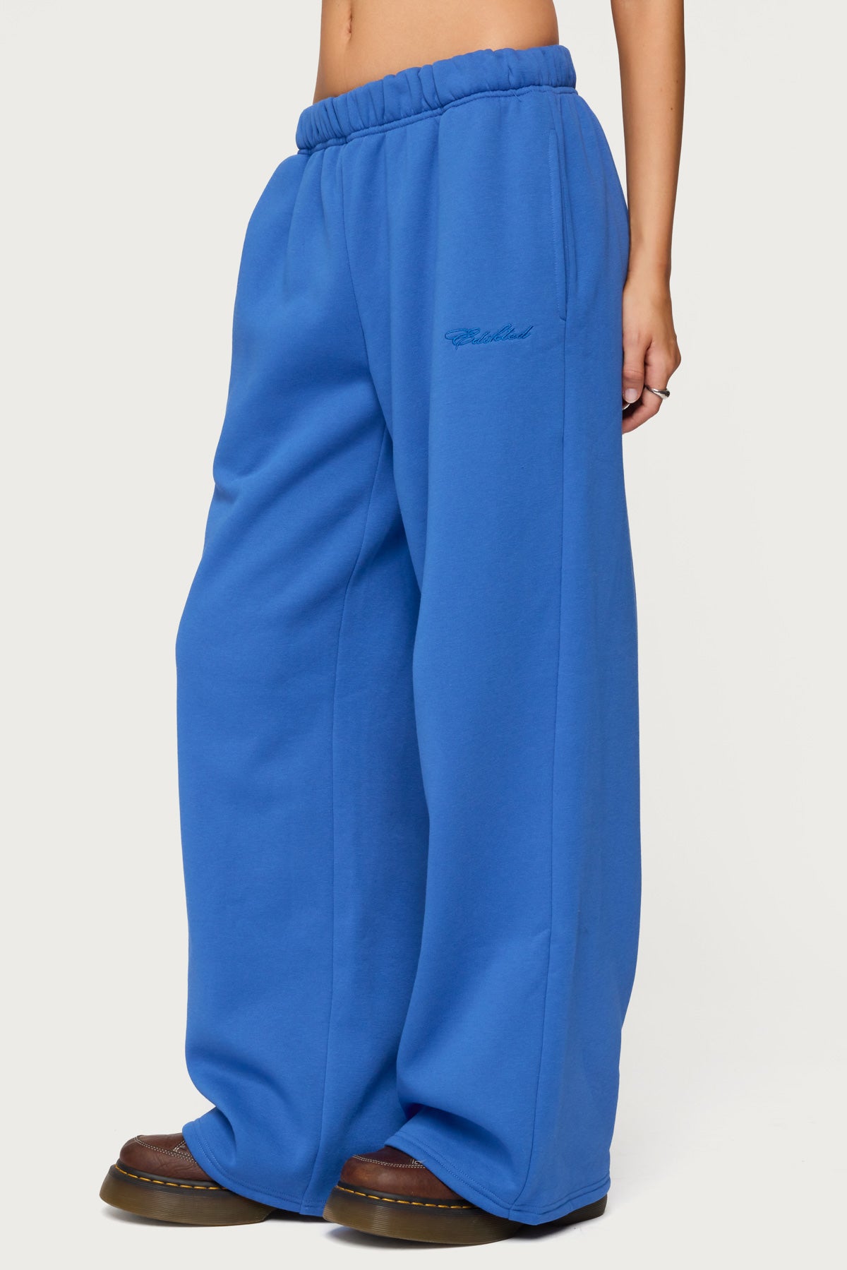 Basic Girl Wide Leg Edikted Sweatpants - Image 4