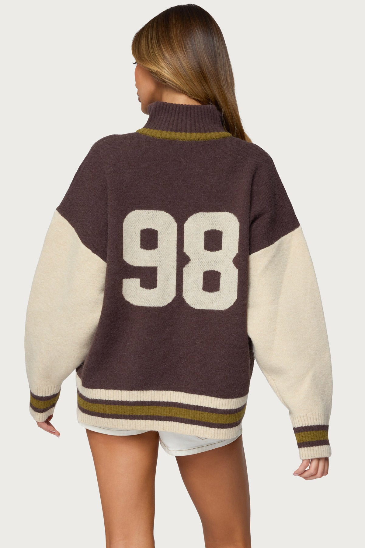 98 Varsity Zip Up Sweater - Image 5