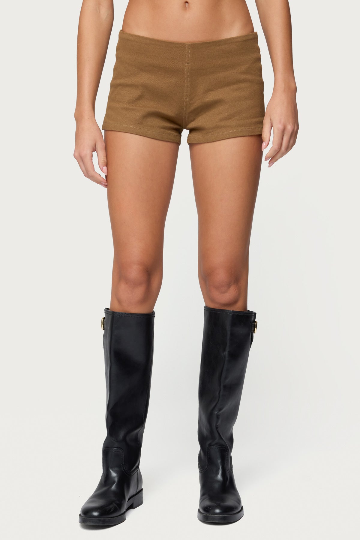 Dinah Denim Micro Shorts - Image 2