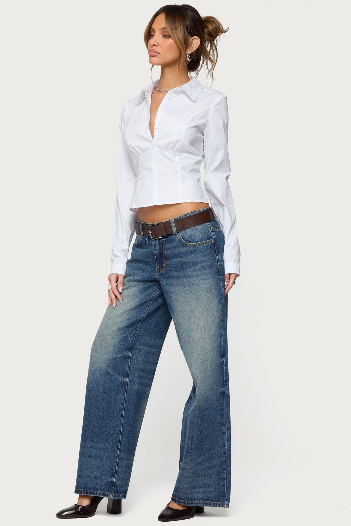 Laurna Tailored Button Up Shirt - Image 5