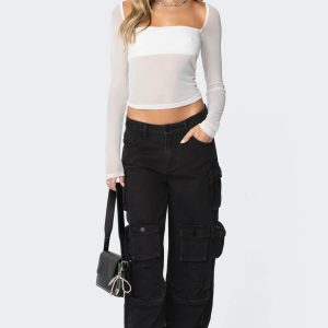 Oversized Boyfriend Cargo Jeans