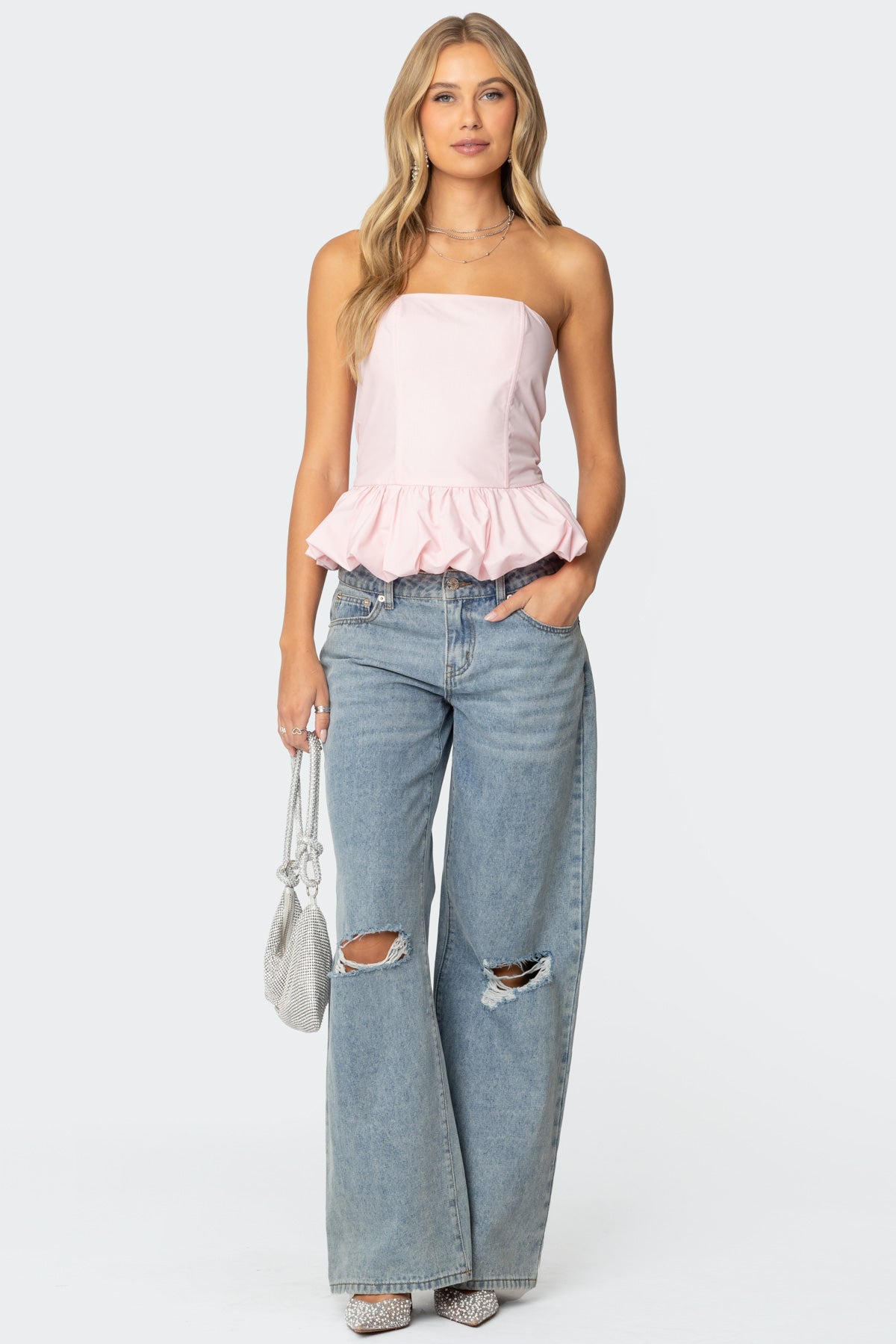 Everlee Bubble Hem Corset - Image 2