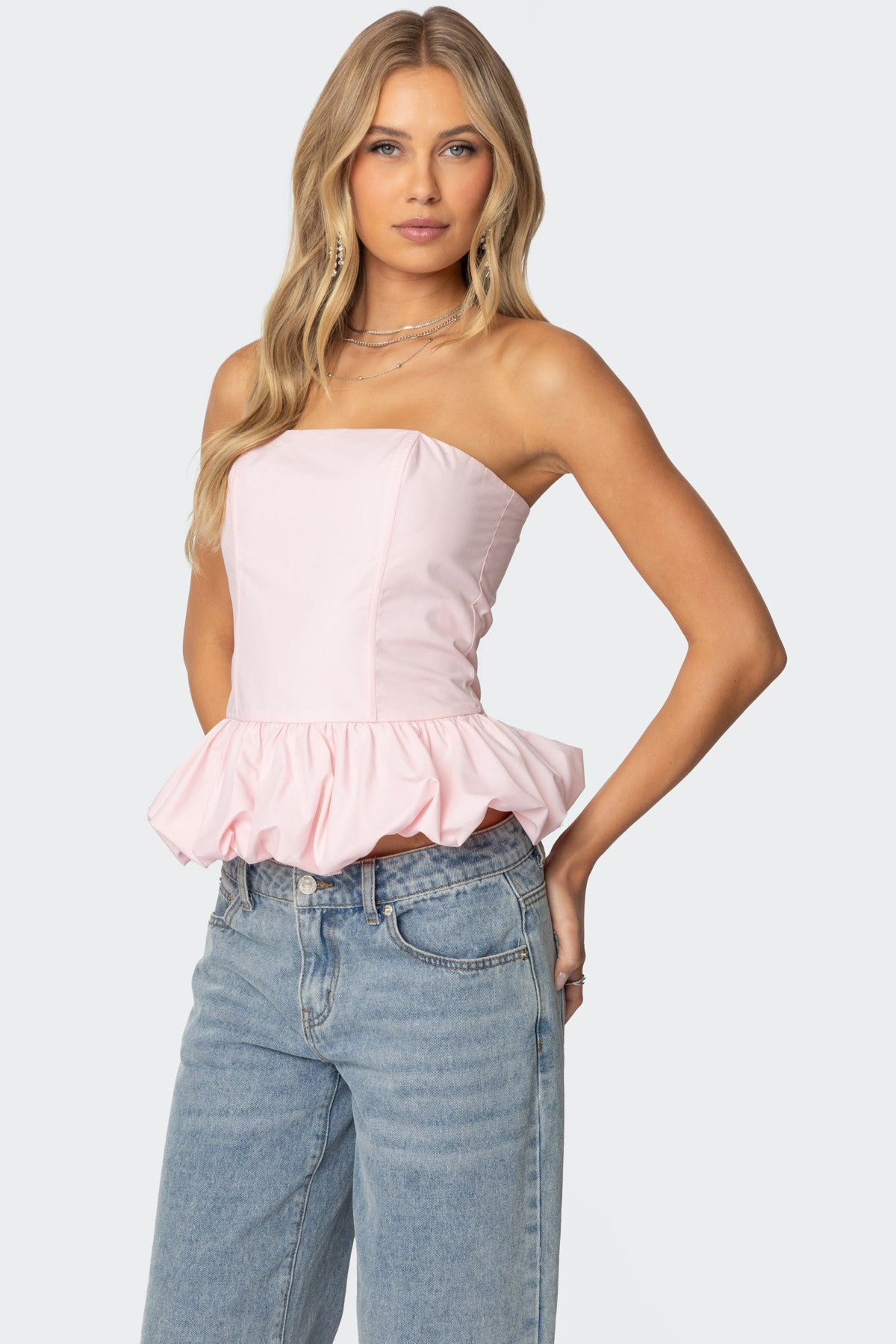 Everlee Bubble Hem Corset - Image 3