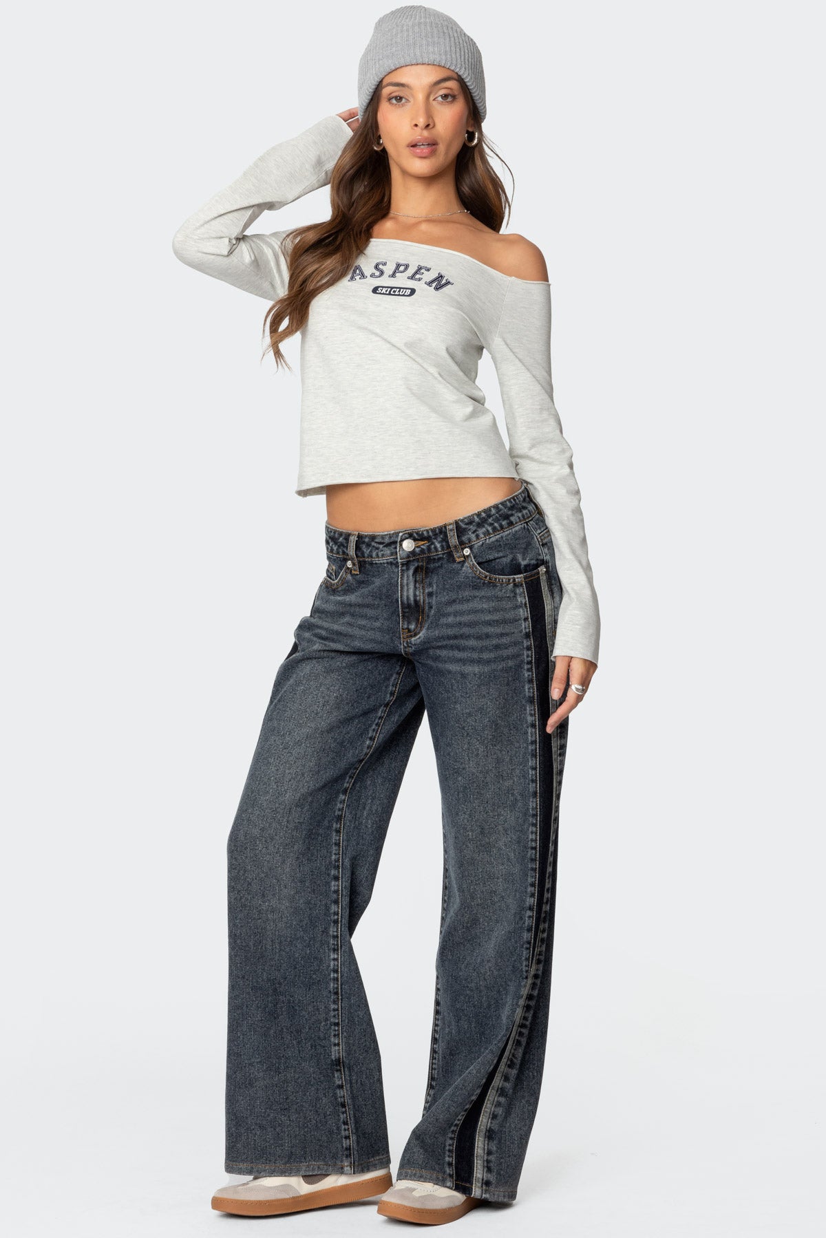 Aspen Ski Club Off Shoulder Top - Image 2