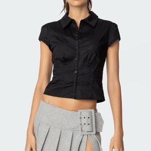 Massie Tailored Button Up Shirt