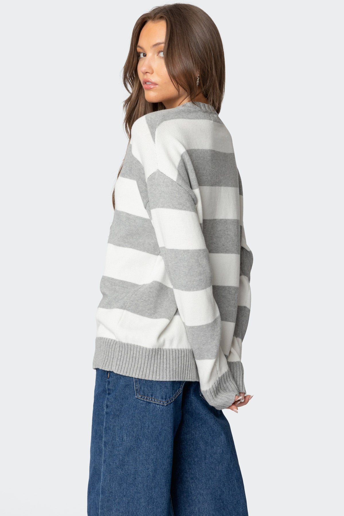 Richie Oversized Striped Sweater - Image 5