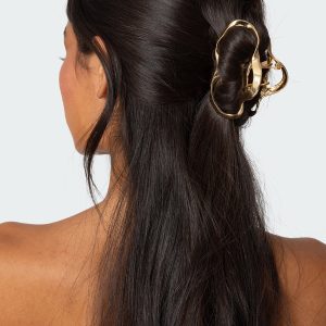 Golden Glow Claw Clip