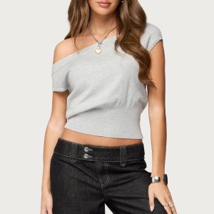 Michaela Off Shoulder Knit Top