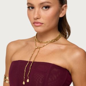 Wrap Around Beaded Necklace