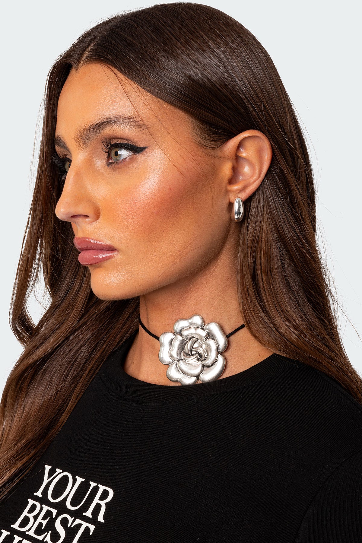 Goes With Everything Chunky Stud Earrings - Image 2