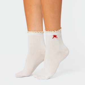 Holiday Ribbed Socks