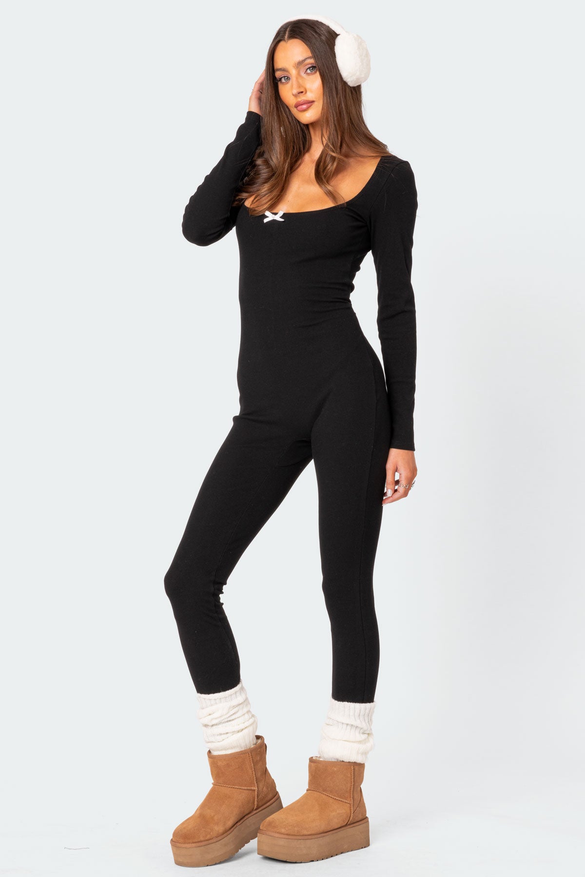Cloud 9 Ribbed Jumpsuit - Image 4