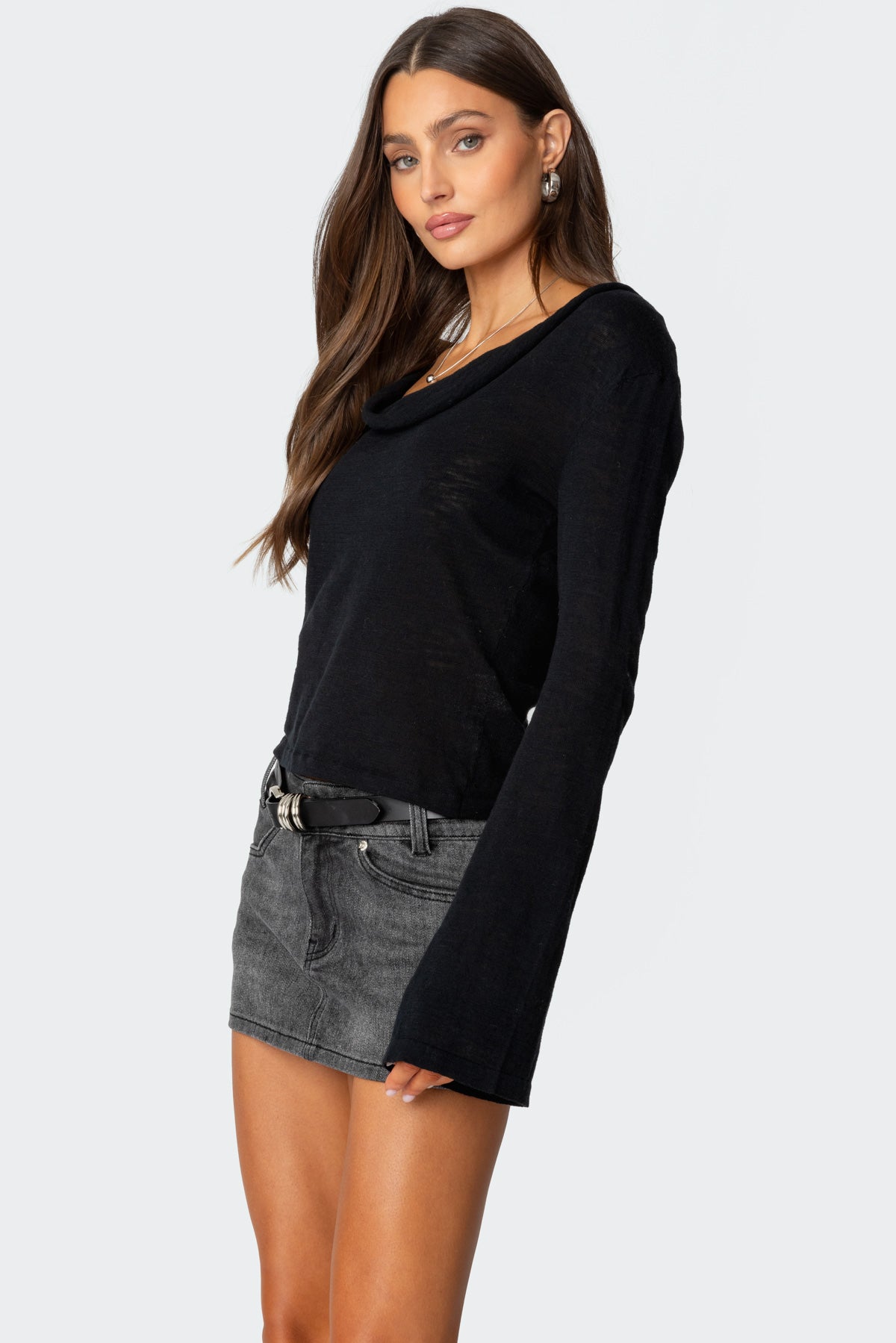 Amira Cowl Neck Sweater - Image 3